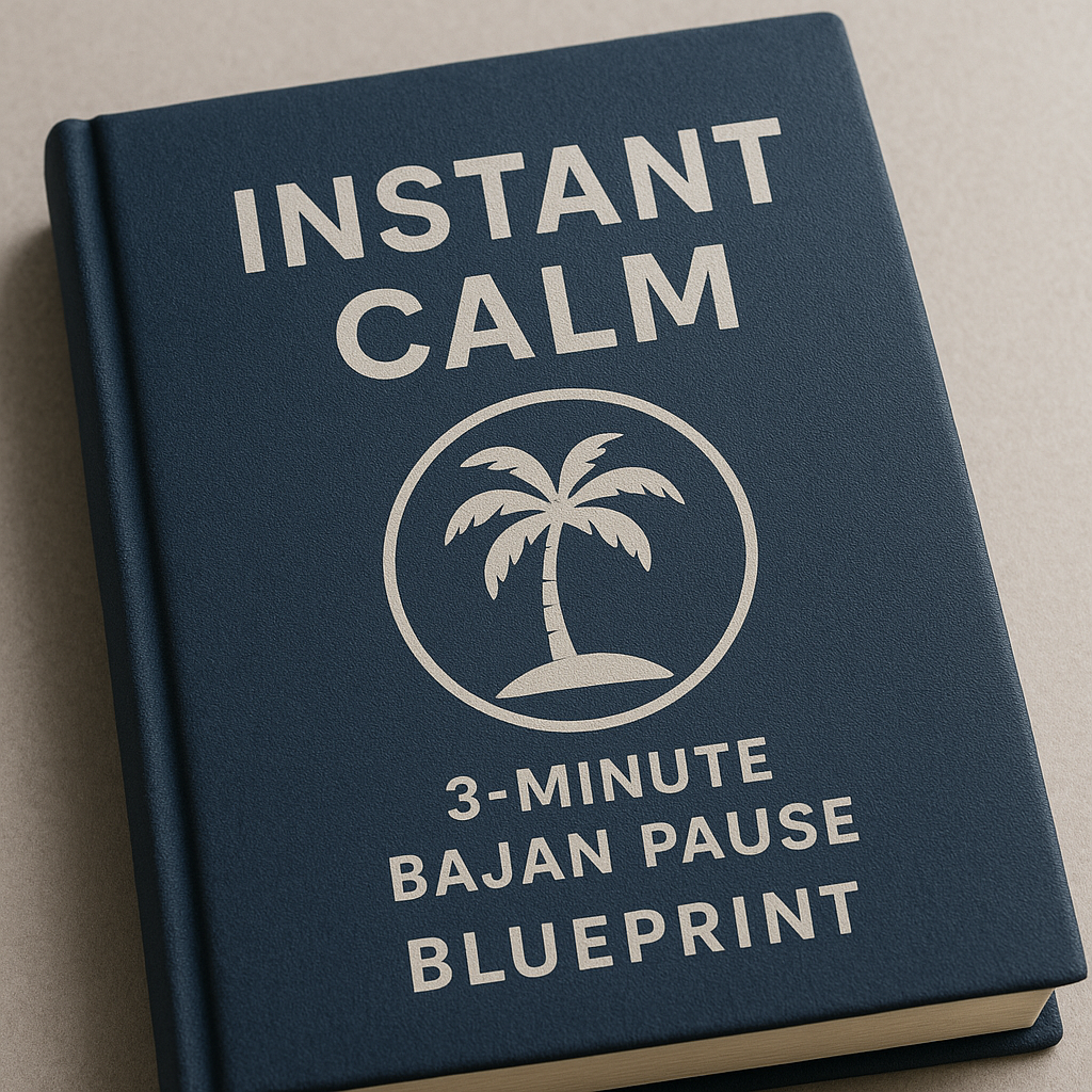 Instant Calm: The 3-Minute Bajan Pause Blueprint
