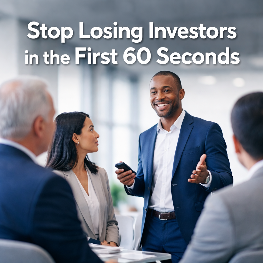 Stop Losing Investors in the First 60 Seconds