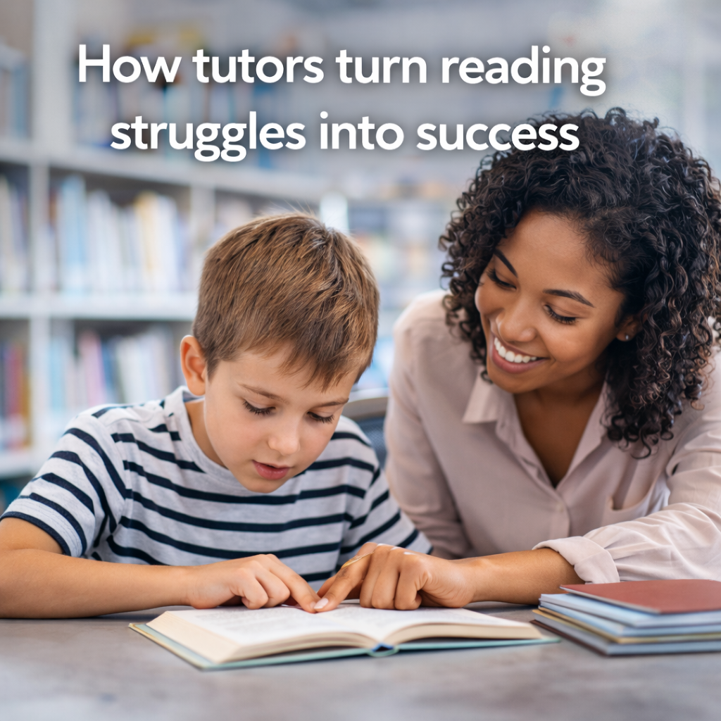 How tutors turn reading struggles into success