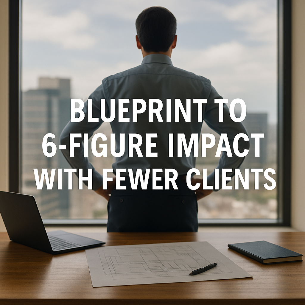 The Thought Leader's Blueprint to 6-Figure Impact