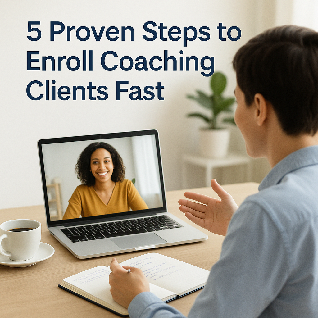 The 5-Step Client Enrollment Blueprint for New Coaches