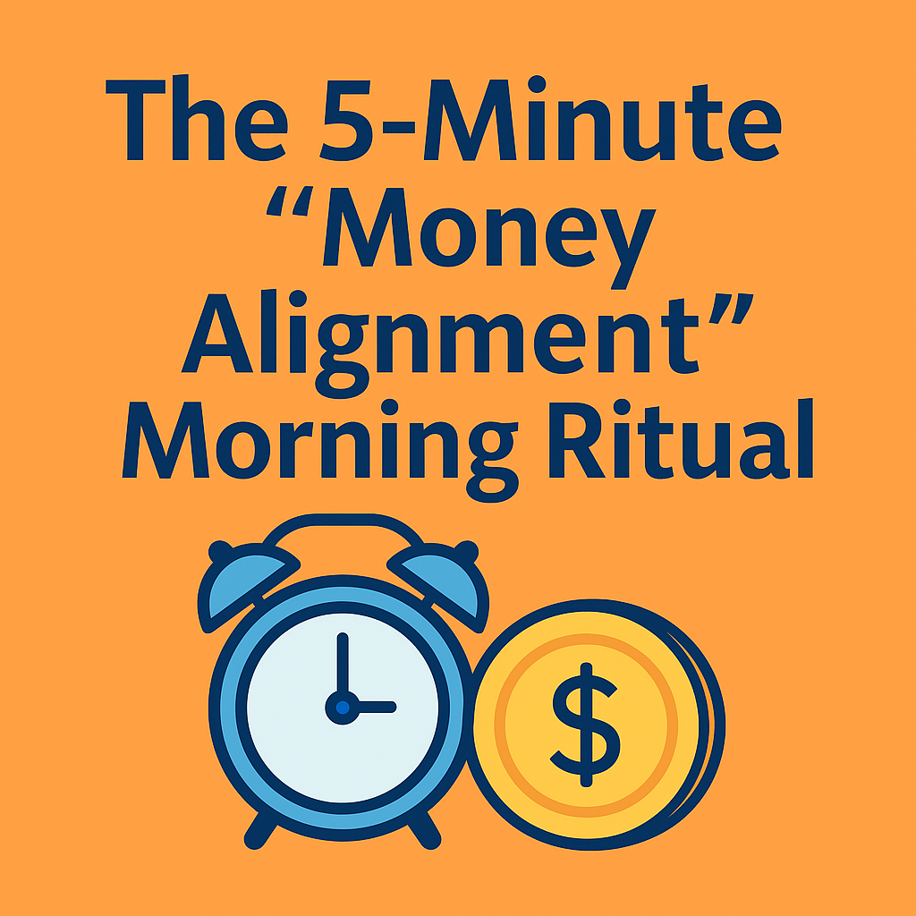 The 5-Minute "Money Alignment" Morning Ritual