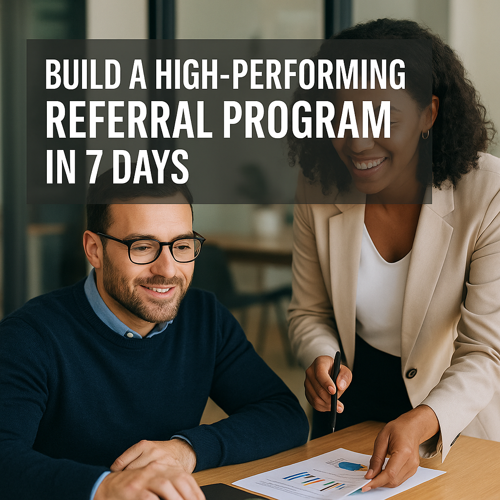 Your 7-Day Referral Program Blueprint