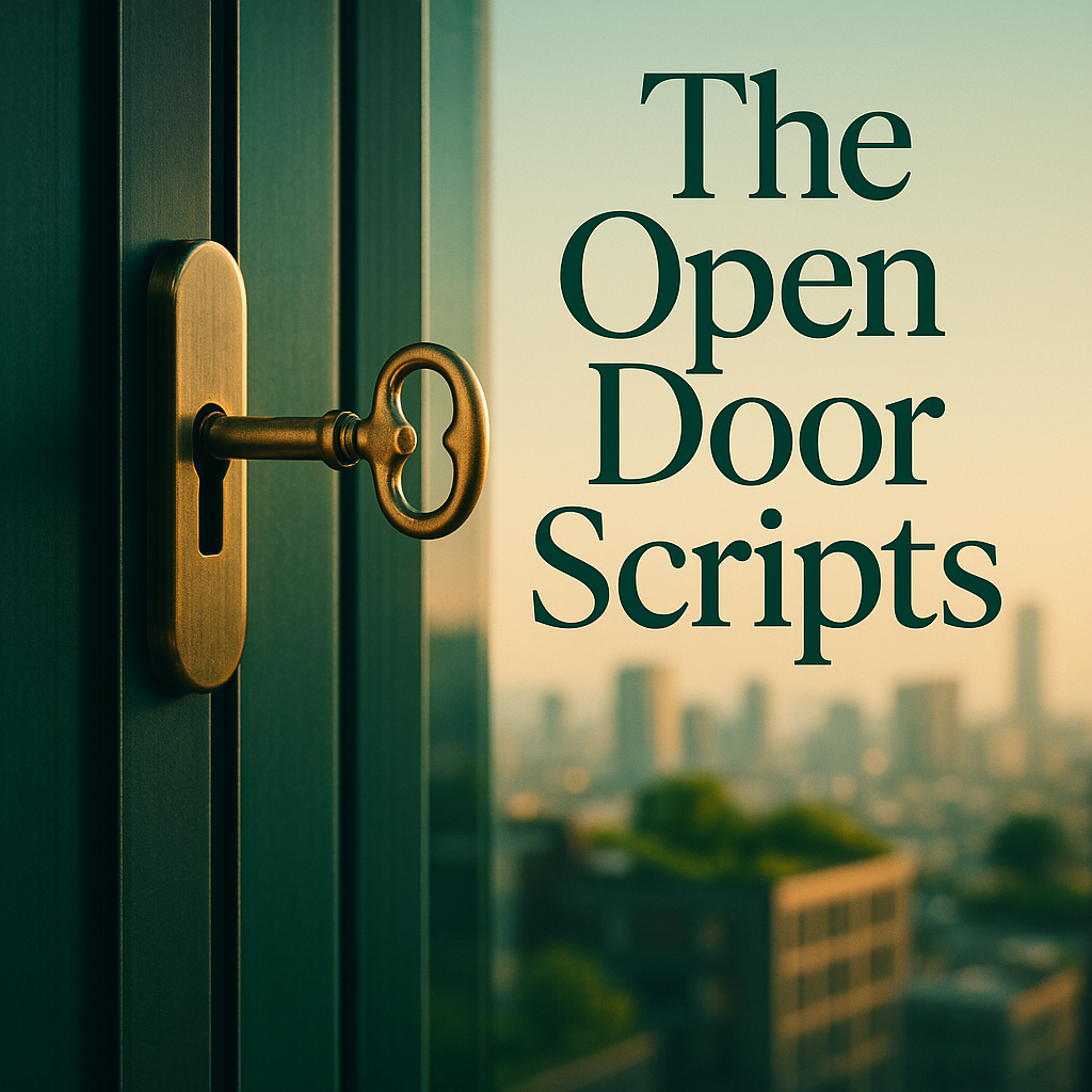 The Open Door Scripts